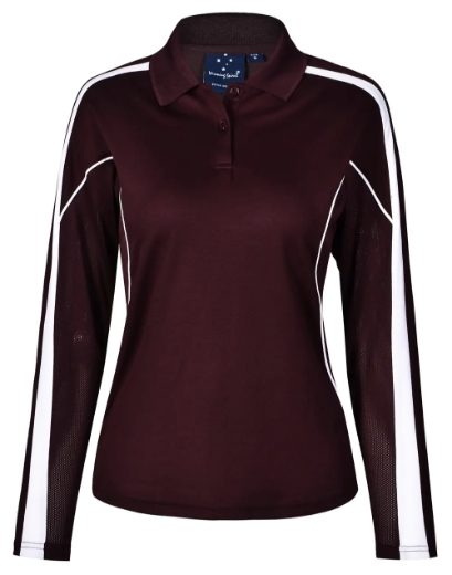 Picture of Winning Spirit, Ladies TrueDry L/S Polo